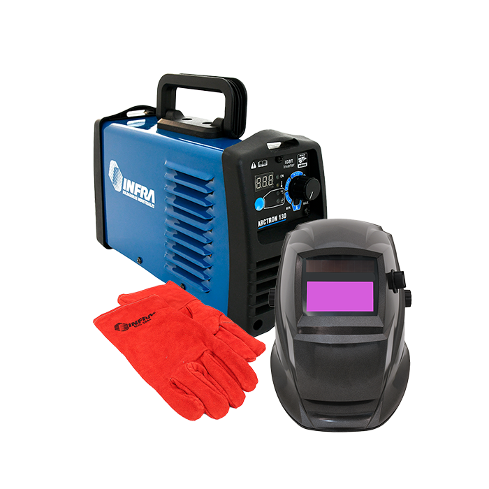 KIT INFRA INVERSORA ARCTRON 130 + CARETA + GUANTES KIT INFRA INVERSORA ARCTRON 130 + CARETA + GUANTES