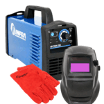 KIT SOLDADORA ARCTRON 250 L CD + CARETA + GUANTES INFRA 1900096