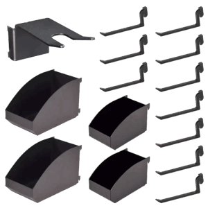 Kit de accesorios para estación de empaque de 15 piezas
