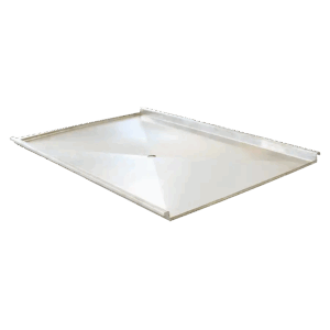 Revestimiento de acero inoxidable para carro desmontable de 48" x 30"