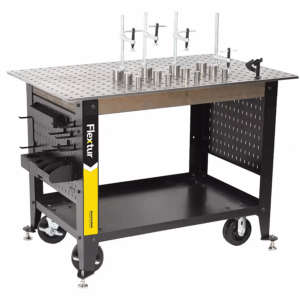 Carro de mesa de soldadura móvil