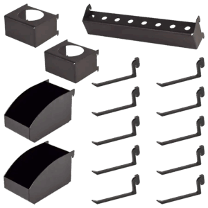 Kit de accesorios de carro utilitario y desmontable de 15 piezas