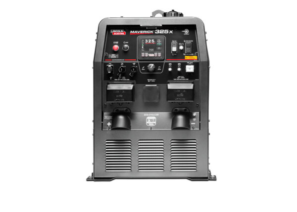 El Maverick 325X K3581-1 es una soldadora-generador diésel multiproceso con 325 A y 10 kW auxiliar. Potencia industrial, portabilidad y autonomía para obra y mantenimiento.