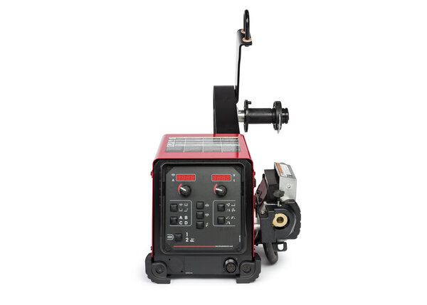 Lincoln Electric Flex Feed 84 Alimentador de alambre industrial Alimentador de alambre multiproceso Alimentador de banco para soldadura Alimentador de alambre para MIG y FCAW Flex Feed 84 Lincoln Electric Alimentador de alambre de 4 rodillos Alimentador para soldadura pesada Alimentador para soldadura pesada Alimentador para soldadura pesada