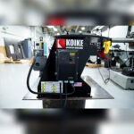 Mesa rotatoria LD4 LD-0000-LD-3 de Koike para soldadura TIG/MIG. Soporta 400 lb, rotación 0.25–6.5 RPM, inclinación hasta 105°, ideal para talleres y manufactura metálica.